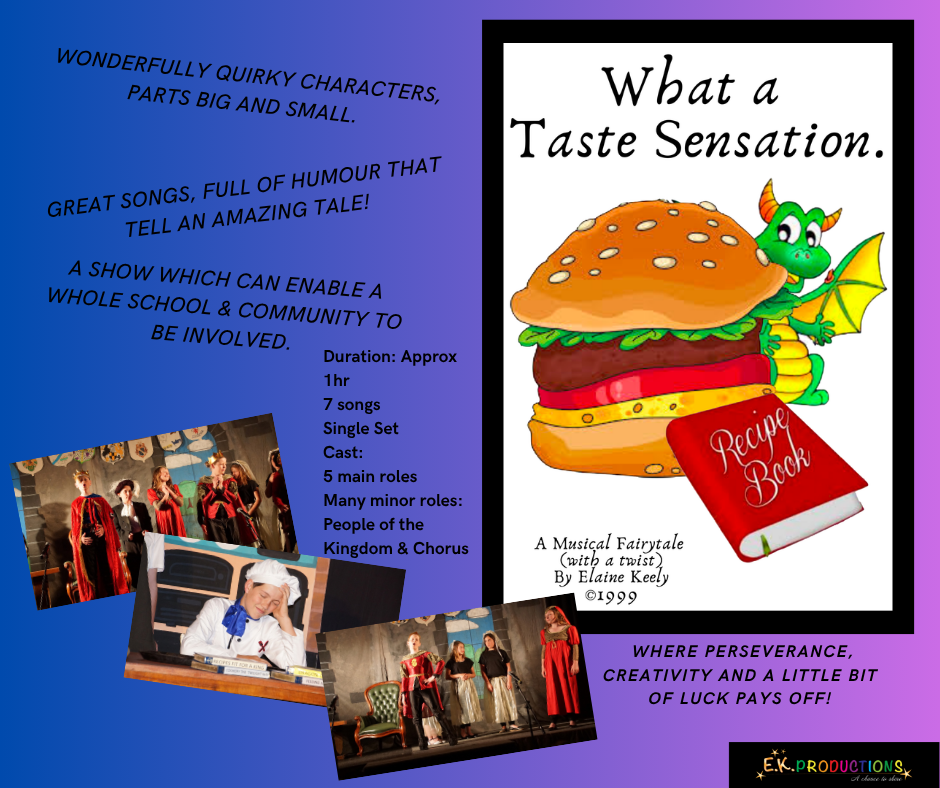 Productions website what a taste sensation